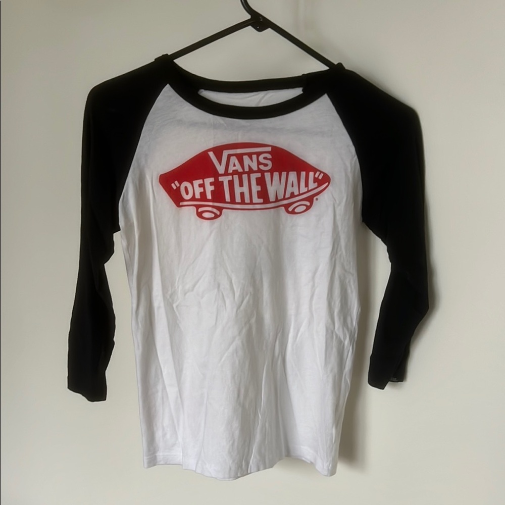 vans boys long sleeve shirt